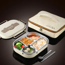 Axyaa Large Capacity Insulated Bento Box with Compartment for Office & Students