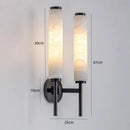 Axyaa Black Copper LED Wall Sconce for Foyer, TV Background, Bedroom