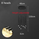 Axyaa Crystal LED Pendant Chandelier for Luxury Home Lighting
