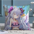 Axyaa Blue Archive Throw Pillow Cover - Soft Sofa Decor Case
