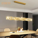 Axyaa Luxury Crystal LED Chandelier with Unicorn Design for Elegant Home Decor