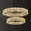 Axyaa Lux Crystal Chandeliers: Nordic Style LED Pendant Ceiling Lamps & Home Decor Lighting