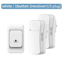 Axyaa Wireless Doorbell Chime Kit: 38 Ringtones, 100M Range