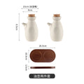 Axyaa Ceramic Seasoning Jar Set with Lid, Set of 3 Kitchen Containers