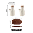 Axyaa Ceramic Seasoning Jar Set with Lid, Set of 3 Kitchen Containers