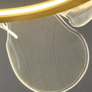 Axyaa Nordic Acrylic Petal Chandelier | Modern Home Decor Lighting