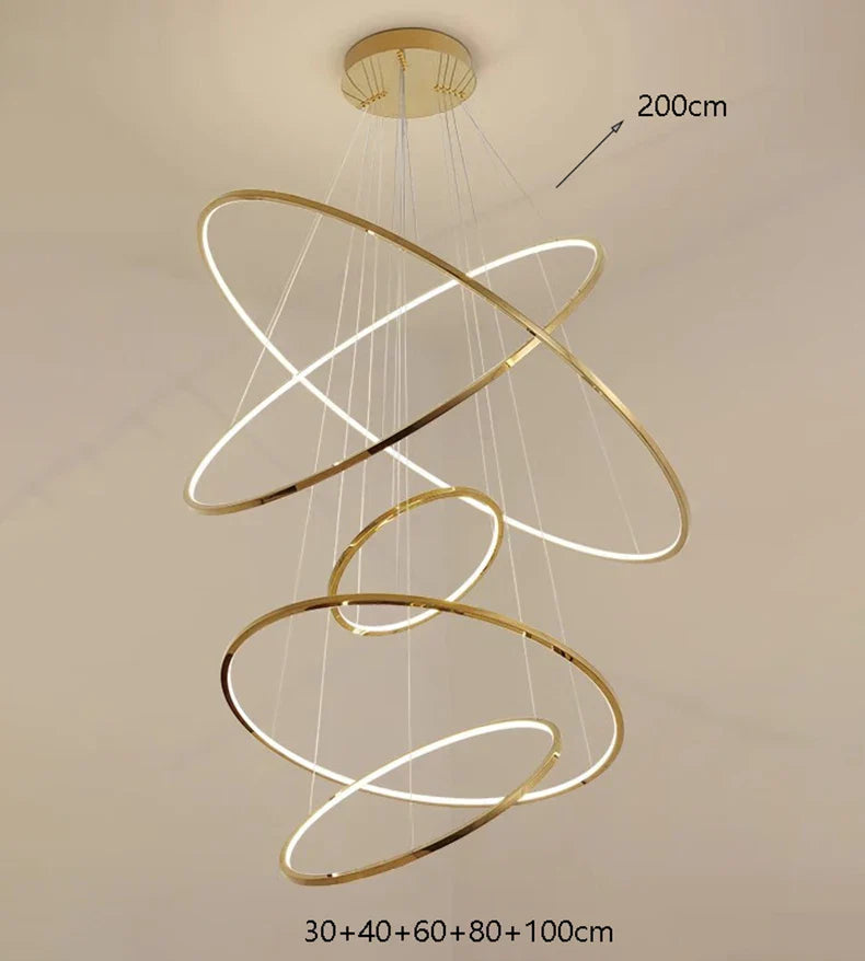 Axyaa Nordic Pendant Chandelier for Dining & Living Room Decor