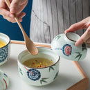 Axya Ceramic Cover Bowl Eat Soup Pot Chicken Stew Cup Tableware
