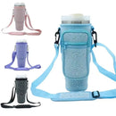 Axyaa 40oz Tumbler Sleeve with Adjustable Strap and Pocket