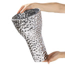Axyaa Golden Geometric Ceramic Vase Flowerpot Home Decoration Accessory
