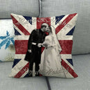 Axyaa England Style Tower Sofa Decorative Cushion Cover - Living Room Throw Pillow
