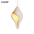 Axyaa Conch Ceiling Chandelier - Nordic Wabi Sabi Designer Pendant Lustre for Home Decor