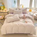 Axyaa Floral Cotton Duvet Cover Sets in Single/Queen/King Sizes