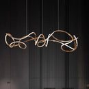 Axyaa Modern LED Pendant Light Chandeliers for Living Room and Dining Room