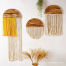 Axyaa Macrame Semicircle Wall Hanging Tapestry for Stylish Home Decor