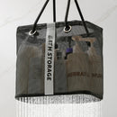 Axyaa Mesh Cosmetic Travel Organizer with Drain Basket & Carry Handle