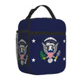 Axyaa Presidential Seal Insulated Lunch Bag for Work School Picnic Reusable Thermal Cooler