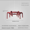 Axyaa U-shaped Chandelier Water Pipe Fixture for Restaurant, Bar, Bedroom - Creative Design