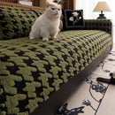 Axyaa Bohemian Jacquard Plush Throw Blanket for Sofa & Furniture protection