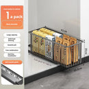 Axyaa Sliding Drawer Organizer for Under Sink Storage and Kitchen Sideboard