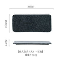 Axyaa Ceramic Sushi BBQ Plate: Japanese Style Rectangular Flat Plate for Restaurant