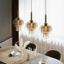 Axya Glass Pendant Lights: Modern Industrial Vintage Hanging Light Fixtures