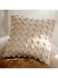 Axyaa Nordic Style Cushion Cover - Soft Square Pillowcase for Living Room Sofa