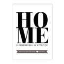 Nordic Love Life Quote Canvas Painting Wall Art for Living Room by Axyaa
