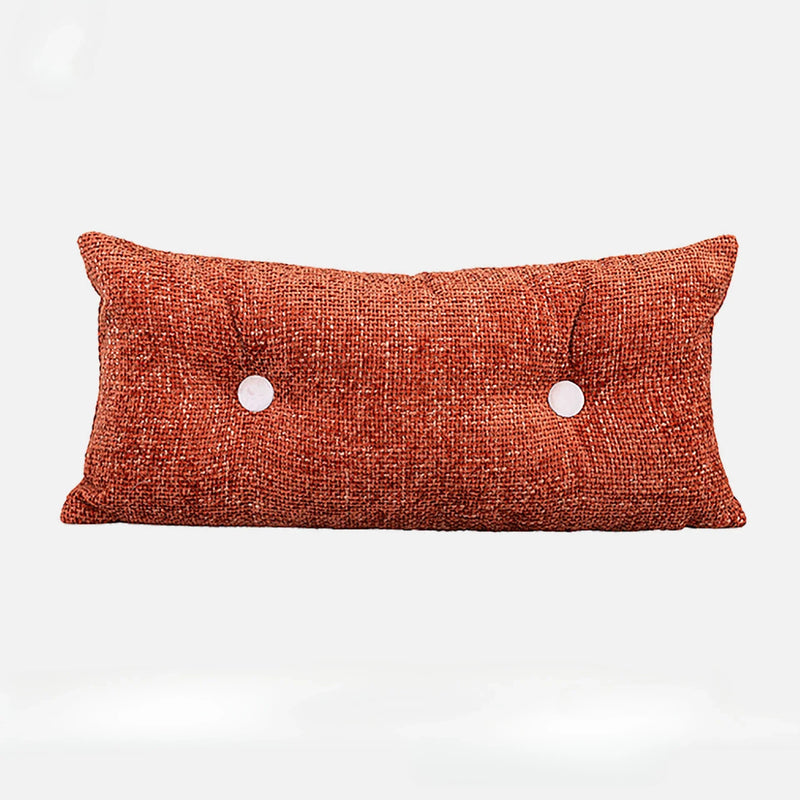 Axyaa Tufted Solid Sofa Cushion Bed Rest Accent Pillow for Living Room Bedroom