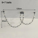Axyaa Nordic Home Stair Chandelier Pendant Lights Ceiling Light Indoor Lighting