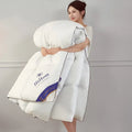 Axyaa White Goose Down Duvet | Silent Winter Quilt | Hotel Quality Warmth