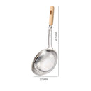 Axyaa Stainless Steel Colander Hot Pot Spoon Pasta Filter French Fries Skimmer