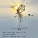 Nordic Glass Pendant Light for Designer Living Room, Bedroom Ceiling - Axyaa Brand