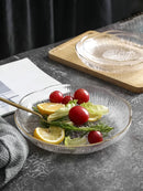 Axyaa Glass Fruit Plate: High Beauty Delicate Dim Sum Candy Snack Plate