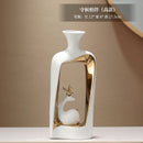 Axyaa Chinese Style TV Cabinets & Ceramic Vases: High-End Living Room & Foyer Furniture