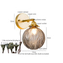 Axyaa Octagonal Glass LED Wall Lamp for Bedroom, Living Room, Stair, Bathroom, Pull Chain Switch