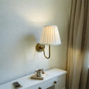 Axyaa Vintage Wrought Iron LED White Wall Lamp for Bedroom, Living Room, Hotel