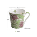 Axyaa Breakfast Milk Mug: Elegant European Bone Coffee Cup for Home & Gifts