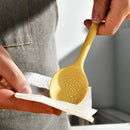 Axyaa Yellow Silicone Dinnerware Set: Spoon, Chopsticks, Flatware, Tableware
