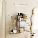 Axyaa Cosmetic Storage Box: Makeup Organizer with Drawers & Lipstick Holder