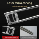 Axyaa Stainless Steel 316L Family Chopsticks: Antibacterial & Anti-Slip Health Chopsticks