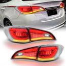 Axyaa Tail Lamps for Toyota Vios 2018-2023 LED Running Reverse Turn Signal Brake Lights