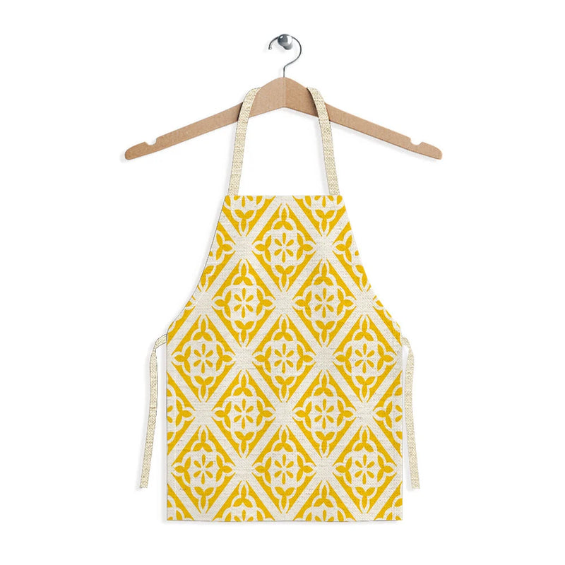 Axyaa Sunflower Kitchen Apron for Adults and Kids