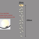 Axyaa Luxury Crystal Chandelier for Living Room and Bedroom
