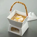 Axya Ceramic Alcohol Furnace Stewed Shark's Fin Bowl Set