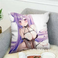 Axyaa Anime Genshin Impact Pillow Case Decor Cover for Bed and Sofa