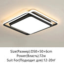 Axyaa LED Ceiling Light: Modern Minimalist Bedroom Chandelier for Living Room, Children's Room