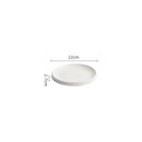 Axyaa Ceramic Steak Plate - Specialty Tableware for Restaurants and Home Dining