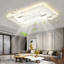 Axyaa Leafless Fan Lamp - Modern & Elegant Lighting Fixture for Living Room