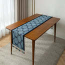 Axyaa Ethnic Tassel Jacquard Table Runner for Home Party Decor